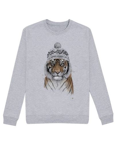 Sudadera Sin Capucha Unisex Siberian tiger laTostadora - latostadora.com - Modalova