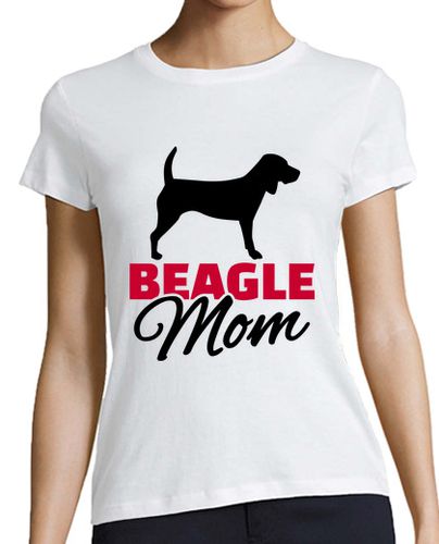 Camiseta Mujer Manga Corta madre beagle laTostadora - latostadora.com - Modalova