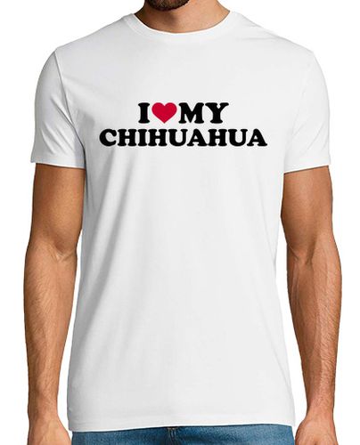 Camiseta Hombre Manga Corta amo mi chihuahua laTostadora - latostadora.com - Modalova