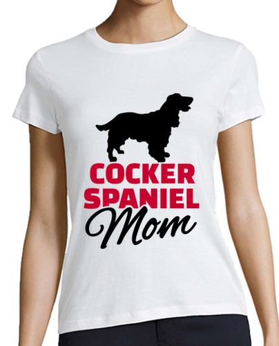 Camiseta mujer cocker spaniel mamá - latostadora.com - Modalova