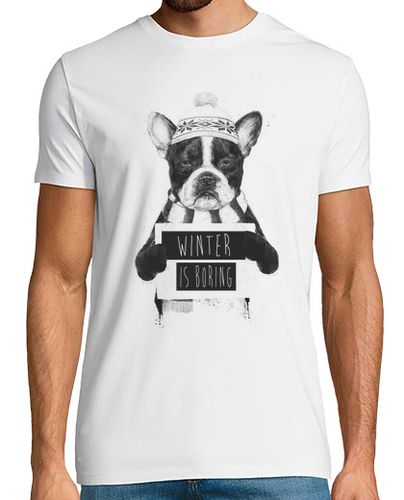 Camiseta Hombre Manga Corta Winter is boring laTostadora - latostadora.com - Modalova