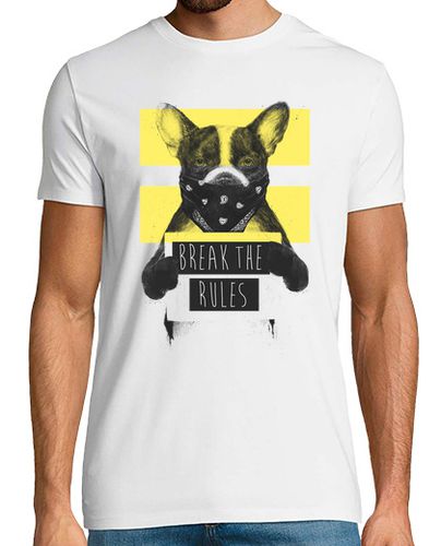 Camiseta Rebel dog yellow 2 - latostadora.com - Modalova