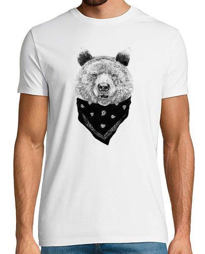 Camiseta Hombre Manga Corta Wild bear laTostadora - latostadora.com - Modalova