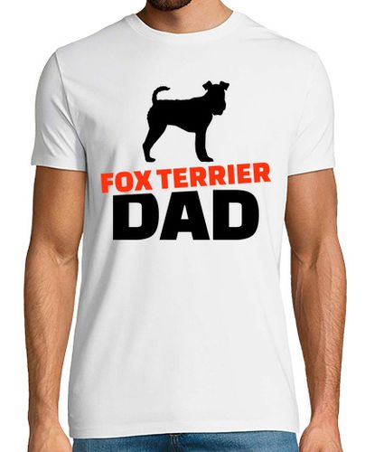 Camiseta Hombre Manga Corta fox terrier papá laTostadora - latostadora.com - Modalova