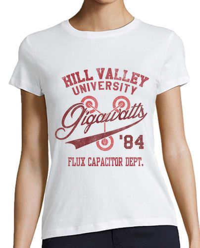 Camiseta mujer Hill Valley University - latostadora.com - Modalova