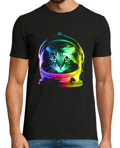 Camiseta Hombre Manga Corta gato astronauta laTostadora - latostadora.com - Modalova