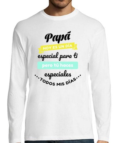 Camiseta Hombre Manga Larga Papa especial laTostadora - latostadora.com - Modalova