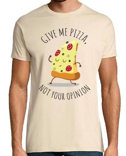 Camiseta Give me Pizza - latostadora.com - Modalova