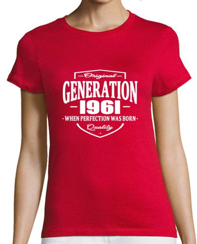 Camiseta mujer Generation 1961 - latostadora.com - Modalova