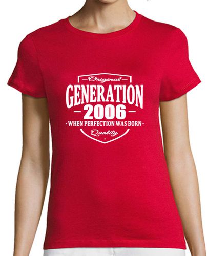 Camiseta Mujer Manga Corta Generation 2006 laTostadora - latostadora.com - Modalova