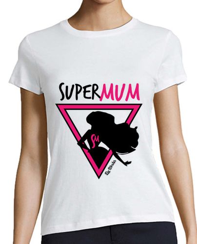 Camiseta mujer supermum - latostadora.com - Modalova