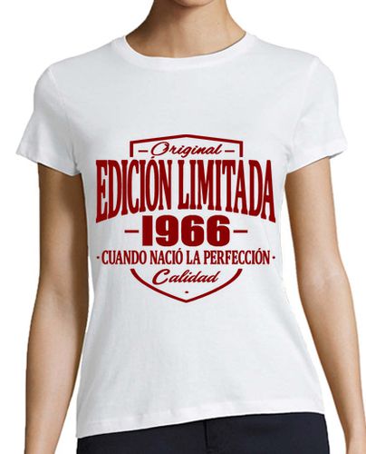 Camiseta Mujer Manga Corta Edición Limitada 1966 laTostadora - latostadora.com - Modalova