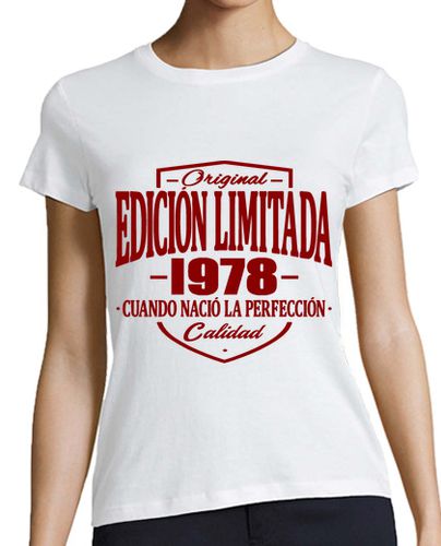 Camiseta mujer Edición Limitada 1978 - latostadora.com - Modalova