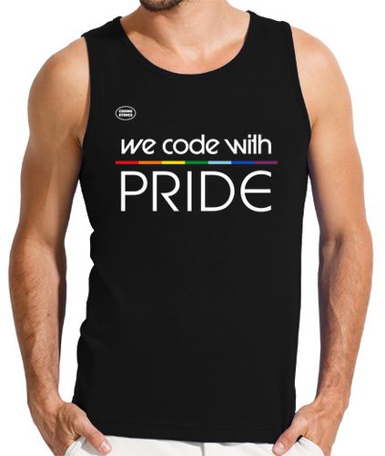 Camiseta Hombre Sin Mangas We Code with Pride laTostadora - latostadora.com - Modalova