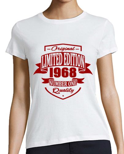 Camiseta mujer Limited Edition 1968 - latostadora.com - Modalova