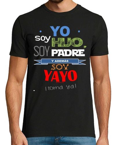 Camiseta Hombre Manga Corta Hijo, Padre y Yayo laTostadora - latostadora.com - Modalova