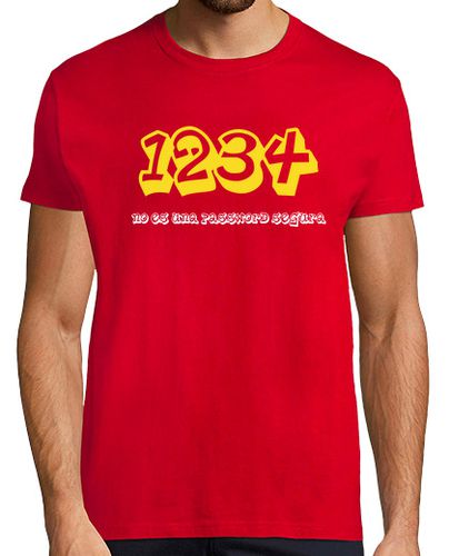 Camiseta 1234 contraseña - latostadora.com - Modalova