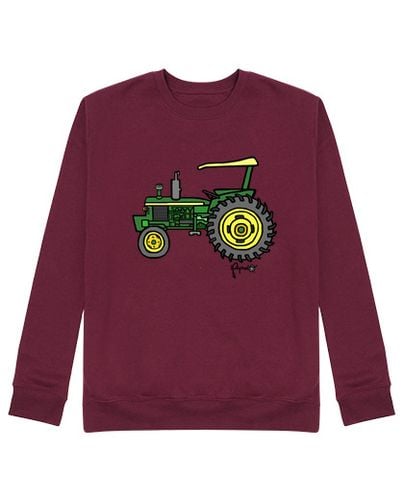 Sudadera Sin Capucha Unisex TRACTOR DEERE laTostadora - latostadora.com - Modalova