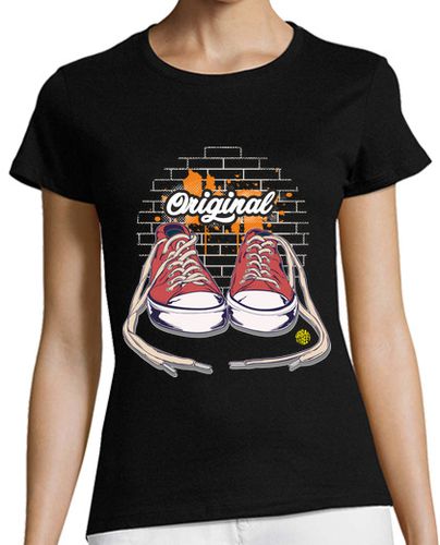 Camiseta Mujer Manga Corta zapatos originales laTostadora - latostadora.com - Modalova