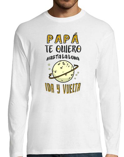 Camiseta Hombre Manga Larga Papá luna laTostadora - latostadora.com - Modalova