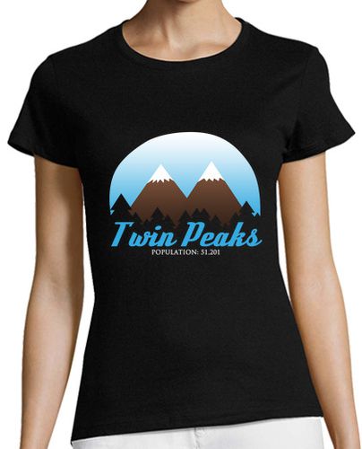 Camiseta mujer Twin Peaks - latostadora.com - Modalova