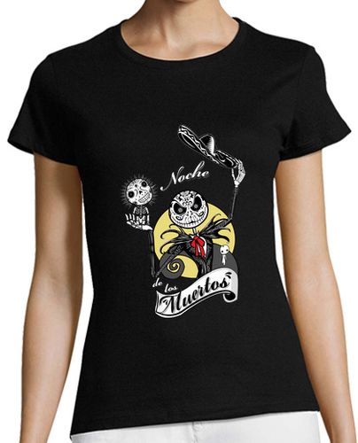 Camiseta mujer Noche de los muertos - latostadora.com - Modalova