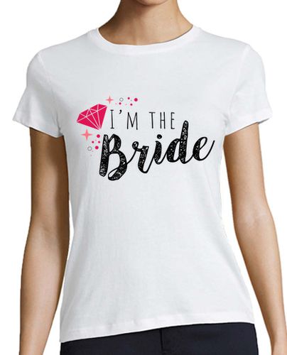 Camiseta Mujer Manga Corta I'm the Bride laTostadora - latostadora.com - Modalova