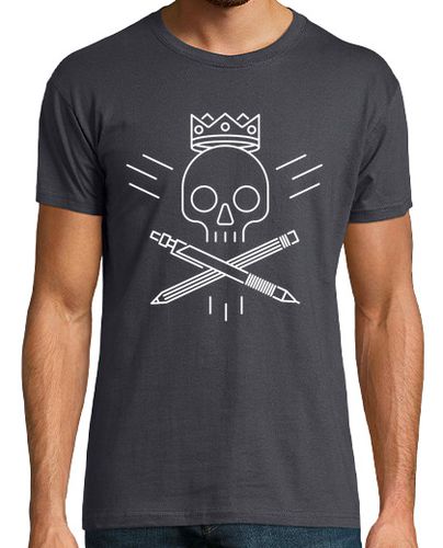 Camiseta Skull Design - latostadora.com - Modalova
