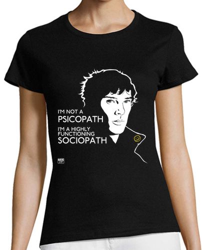 Camiseta mujer Sherlock (ENG) - latostadora.com - Modalova