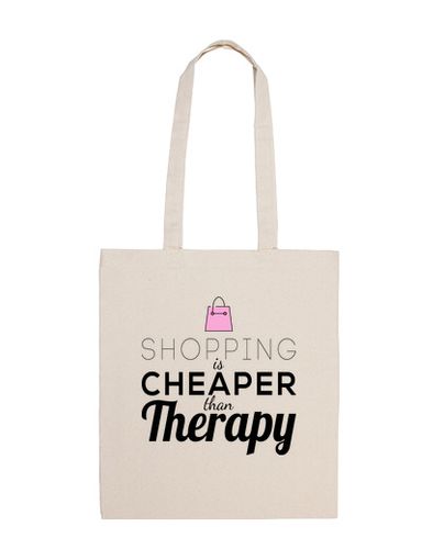 Bolsa Shoping is Cheaper than Therapy - latostadora.com - Modalova