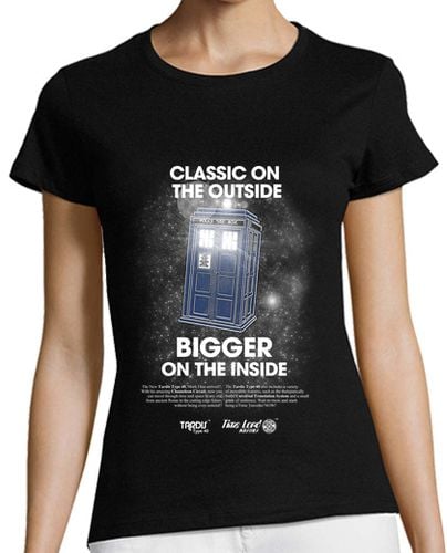 Camiseta mujer Tardis Type 40 laTostadora - latostadora.com - Modalova