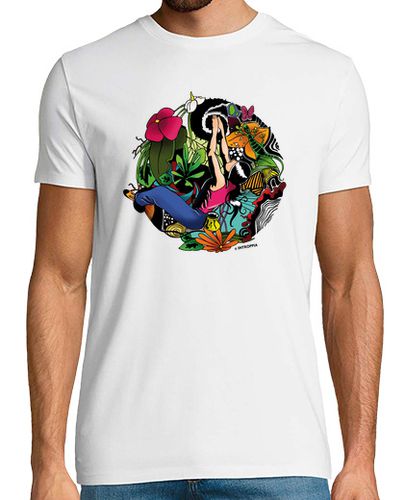 Camiseta Hombre Manga Corta Climbing world laTostadora - latostadora.com - Modalova