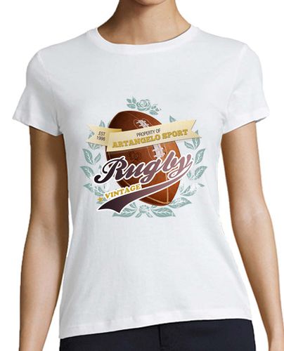 Camiseta mujer Rugby Vintage - latostadora.com - Modalova