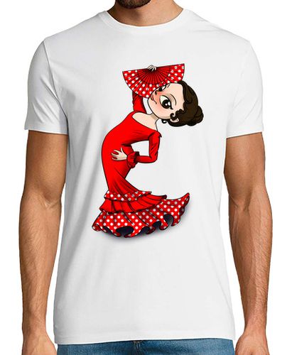 Camiseta Hombre Manga Corta Bailarina flamenca laTostadora - latostadora.com - Modalova