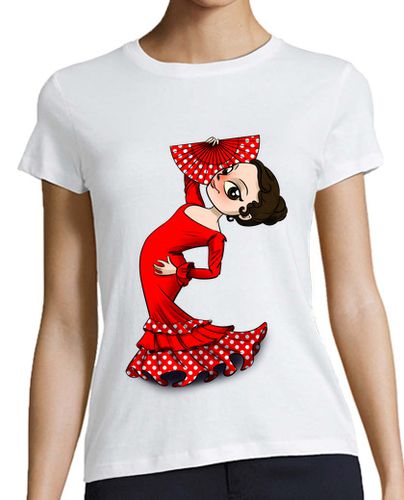 Camiseta mujer Bailarina flamenca laTostadora - latostadora.com - Modalova