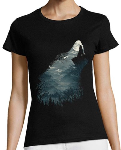 Camiseta mujer lobo - latostadora.com - Modalova