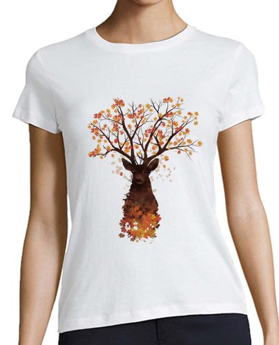 Camiseta mujer en el bosque - latostadora.com - Modalova