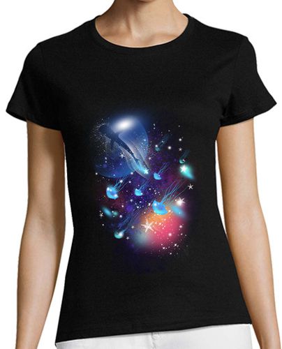 Camiseta Mujer Manga Corta bajo el espacio de mar laTostadora - latostadora.com - Modalova