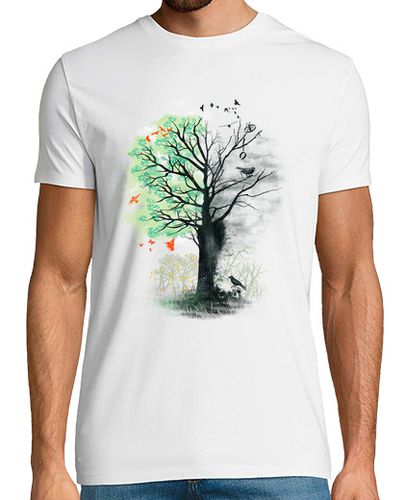 Camiseta Hombre Manga Corta que aman a la muerte del paisaje laTostadora - latostadora.com - Modalova