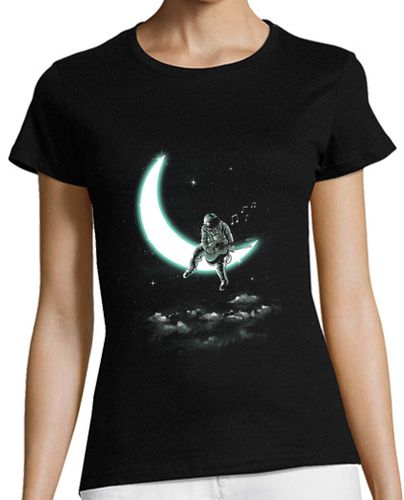 Camiseta Mujer Manga Corta canción de la luna laTostadora - latostadora.com - Modalova