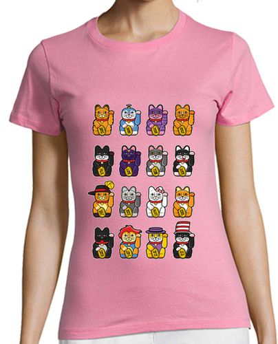 Camiseta mujer Gatos De La Fortuna - latostadora.com - Modalova
