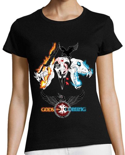 Camiseta mujer Death , Ice and Fire - latostadora.com - Modalova