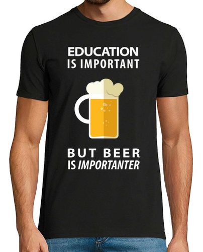 Camiseta la cerveza es importante - latostadora.com - Modalova