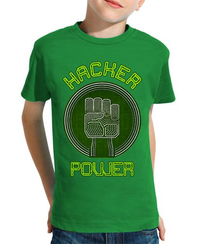 Camiseta niños Hacker Power - latostadora.com - Modalova