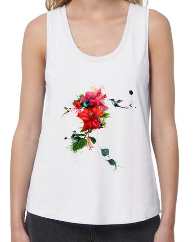 Camiseta mujer Tropical Paradise - latostadora.com - Modalova