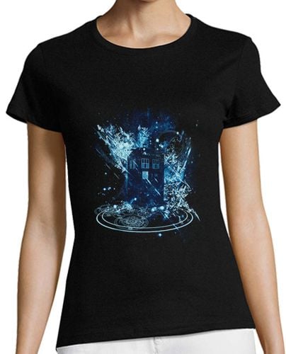 Camiseta Mujer Manga Corta time and space vortex laTostadora - latostadora.com - Modalova