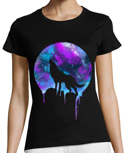 Camiseta Mujer Manga Corta Space Howl laTostadora - latostadora.com - Modalova