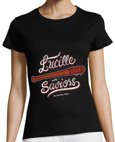 Camiseta mujer Lucille and the Saviors - latostadora.com - Modalova