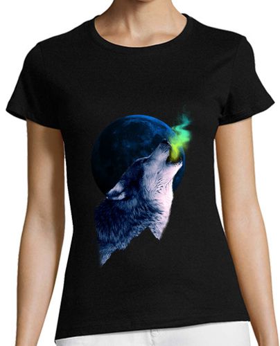 Camiseta mujer Wolf's Wail - latostadora.com - Modalova