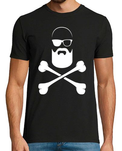 Camiseta Pirata Calvo con barba - latostadora.com - Modalova